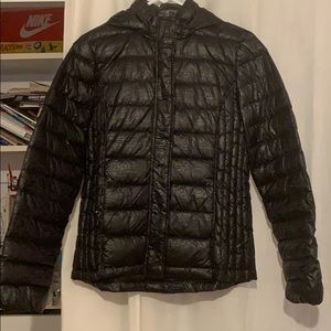 Black winter jacket